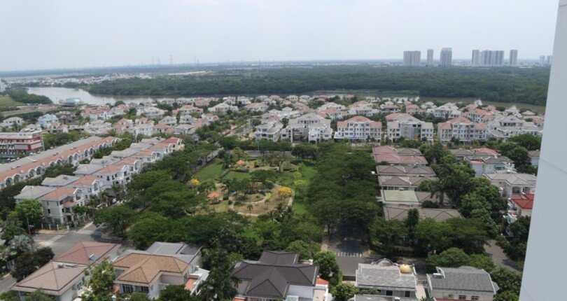 Bán gấp căn hộ 3pn tòa C view biệt thự chung cư Hưng Phúc Happy Residence giá 9,8 tỷ