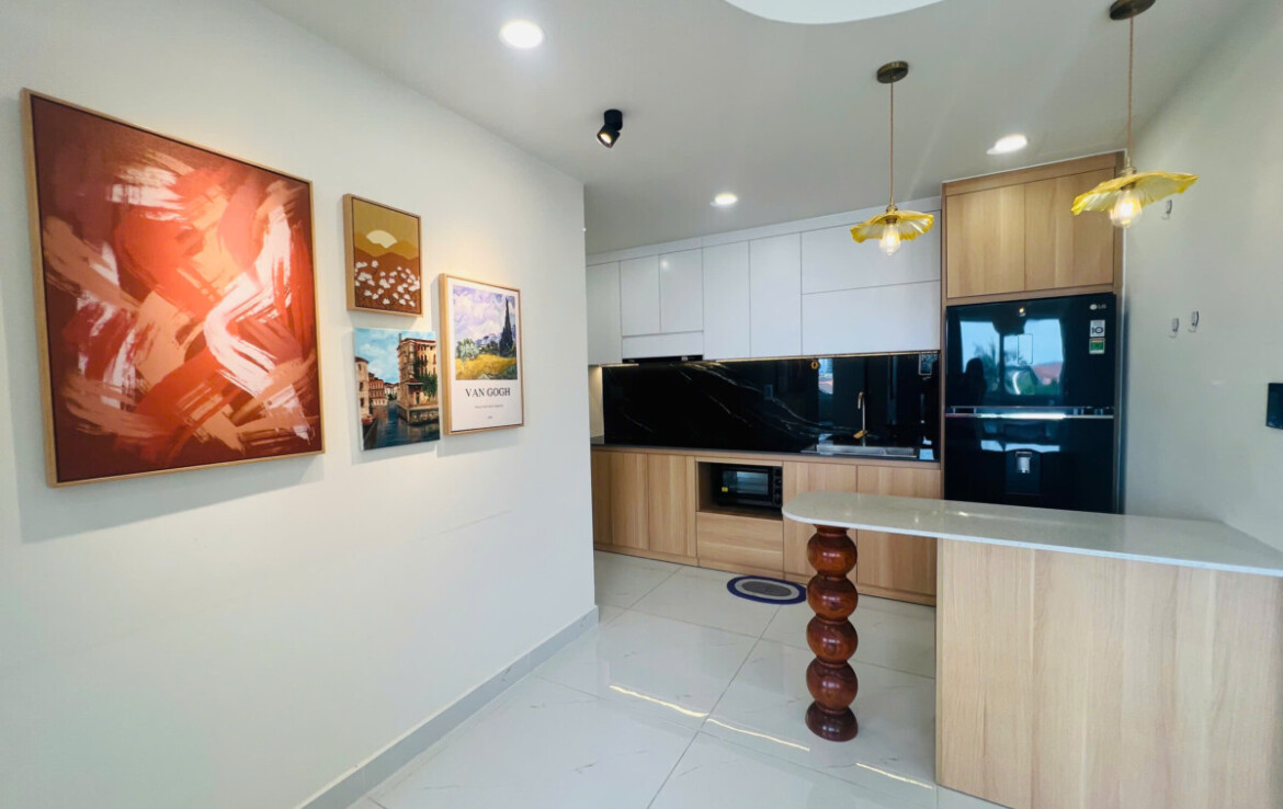 bep can ho ban 3 1170x738 - Bán căn hộ chung cư Grand View, 118m2, 03pn, giá 11,5 tỷ, nội thất đầy đủ, nhà đang có hợp đồng thuê ổn định.