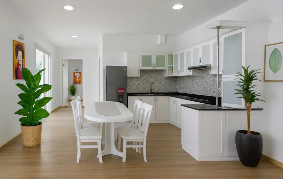 bep can ho ban 5 1170x738 - Bán căn hộ chung cư Sky Garden 2, 88m2, 03pn, giá 6.8 tỷ, đầy đủ nội thất, nhà đang có hợp đồng thuê.