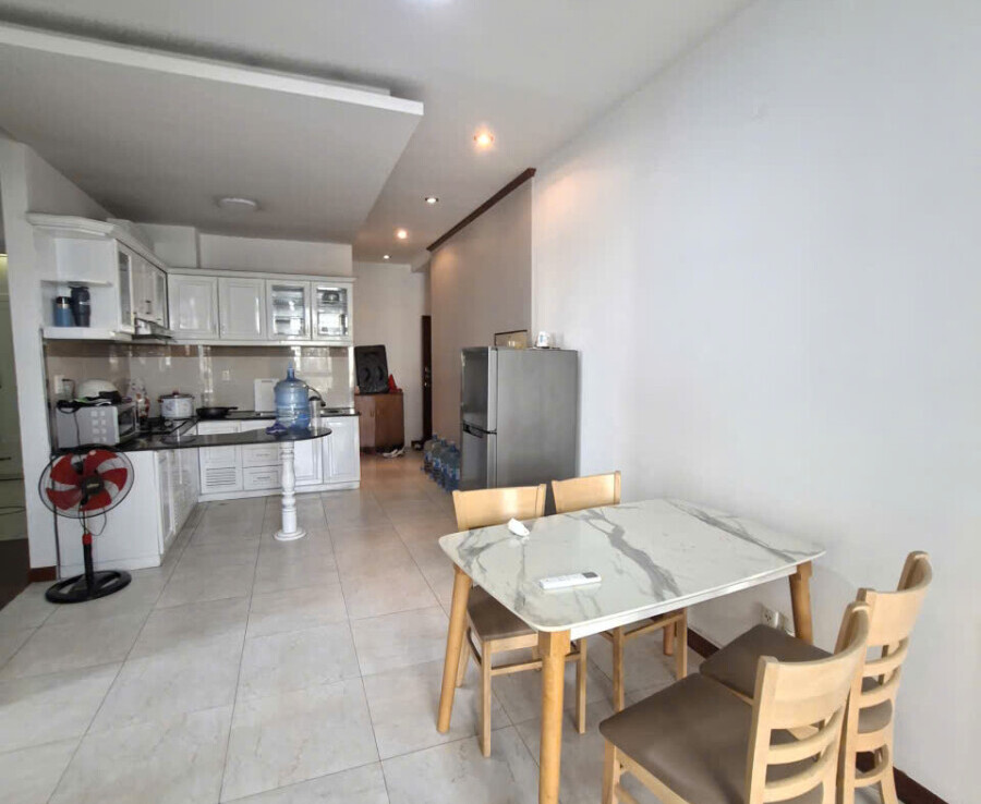 bep rong rai 2 900x738 - Cho thuê căn hộ Sky Garden 2. DT 81m2 Thiết kế 3 Phòng ngủ-2wc- View hồ bơi- đầy đủ nội thất- Giá rẻ 13 Triệu/Tháng