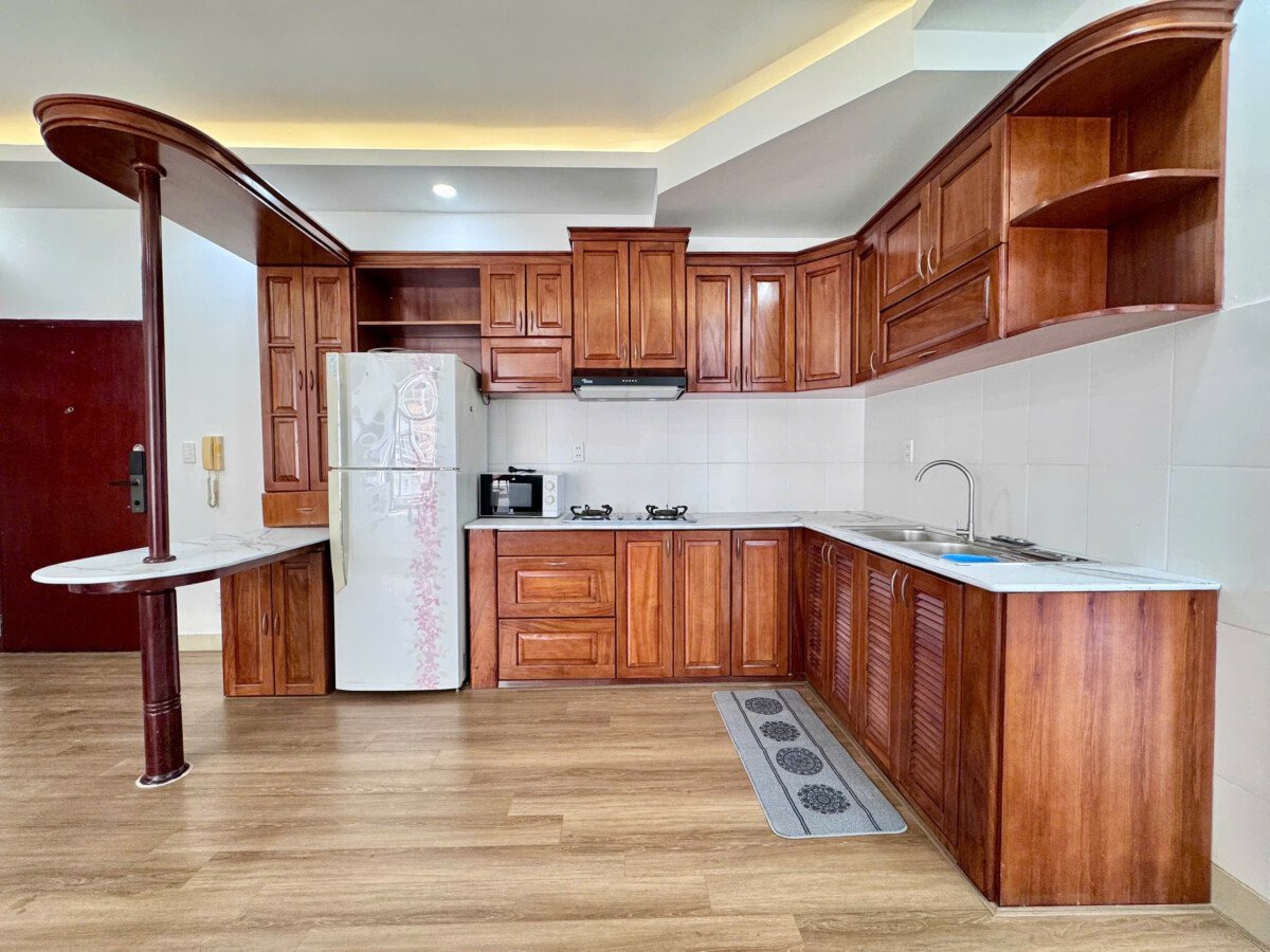 bep rong rai - Cho thuê căn góc Sky Garden 2. DT 91m2 Nhà đẹp- Đầy đủ nội thất- 3 Phòng ngủ-2wc- Đang trống vào ngay. Giá 22 Triệu/Tháng