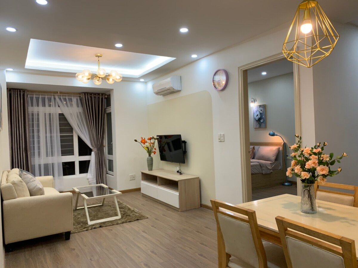 cho thi can ho sky garden 3 8 - Cho thuê căn hộ đẹp tại Sky Garden 3. DT 68m2 Thiết kế 2 Phòng ngủ-2wc- Nội thất mới nhà đẹp- Giá 16 Triệu/Tháng