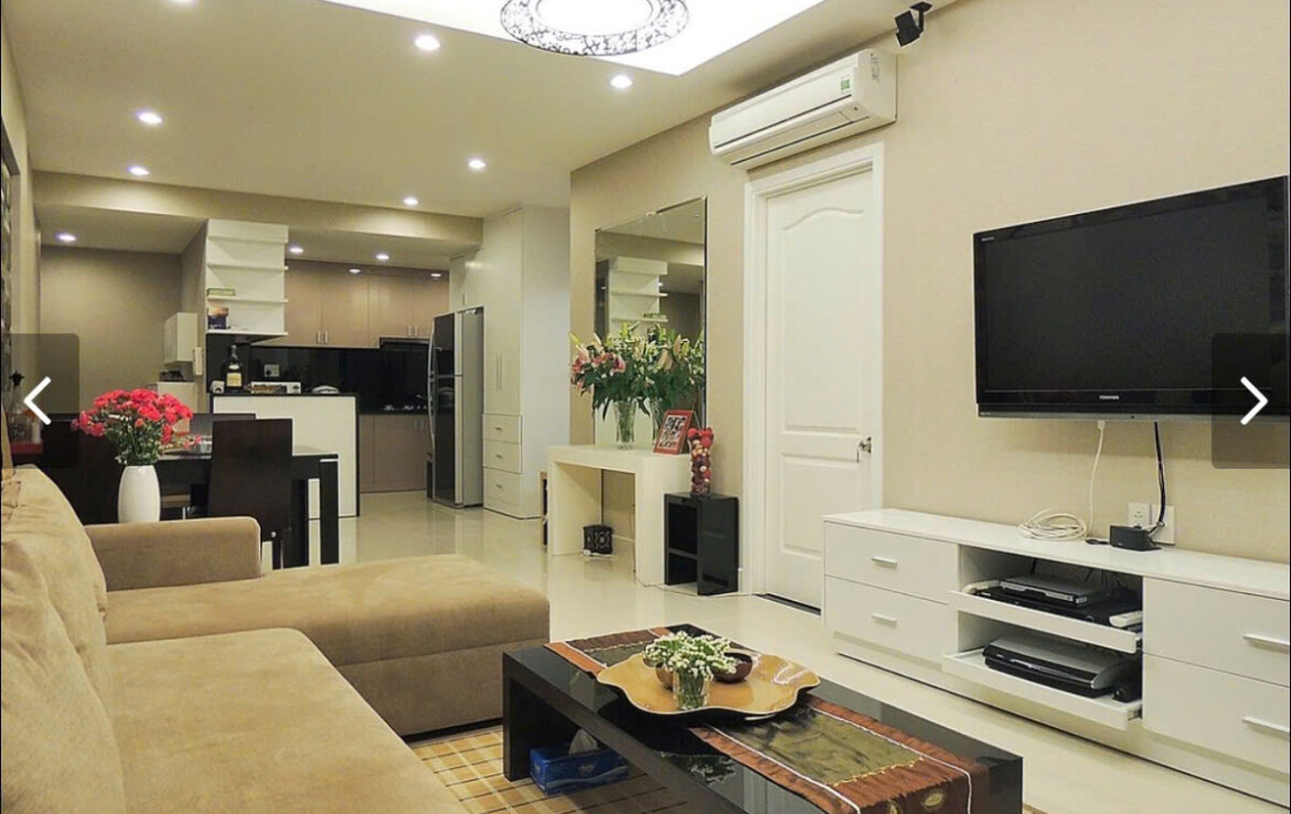 hinh anh phong khach can ho can ban nhanh 1170x738 - Bán căn góc chung cư Sky Garden 3, 03pn, giá 6.1 tỷ, nhà đẹp, đầy đầy đủ nội thất, xem nhà dễ.