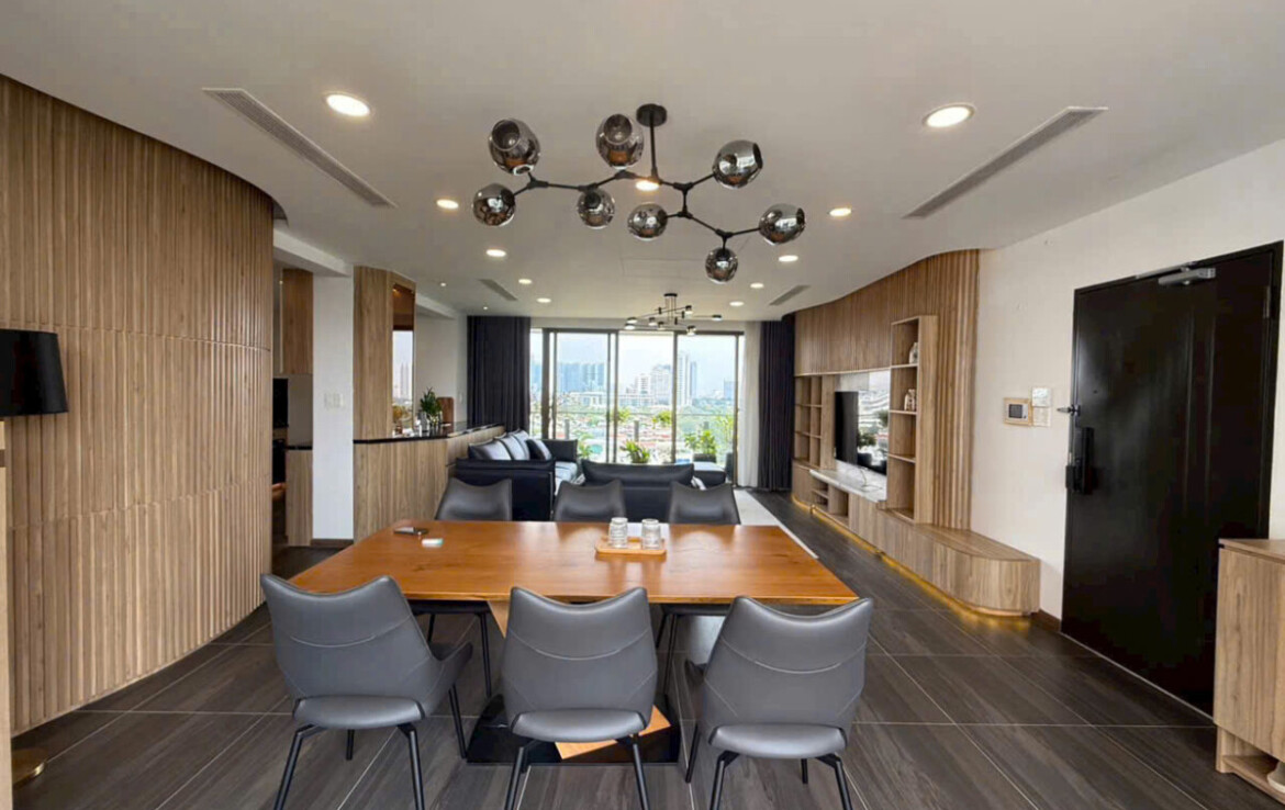 khong gian phong an rong rai 1170x738 - Giá mua bán căn hộ 2pn tòa O chung cư The Panorama phường Tân Hưng T2/2026