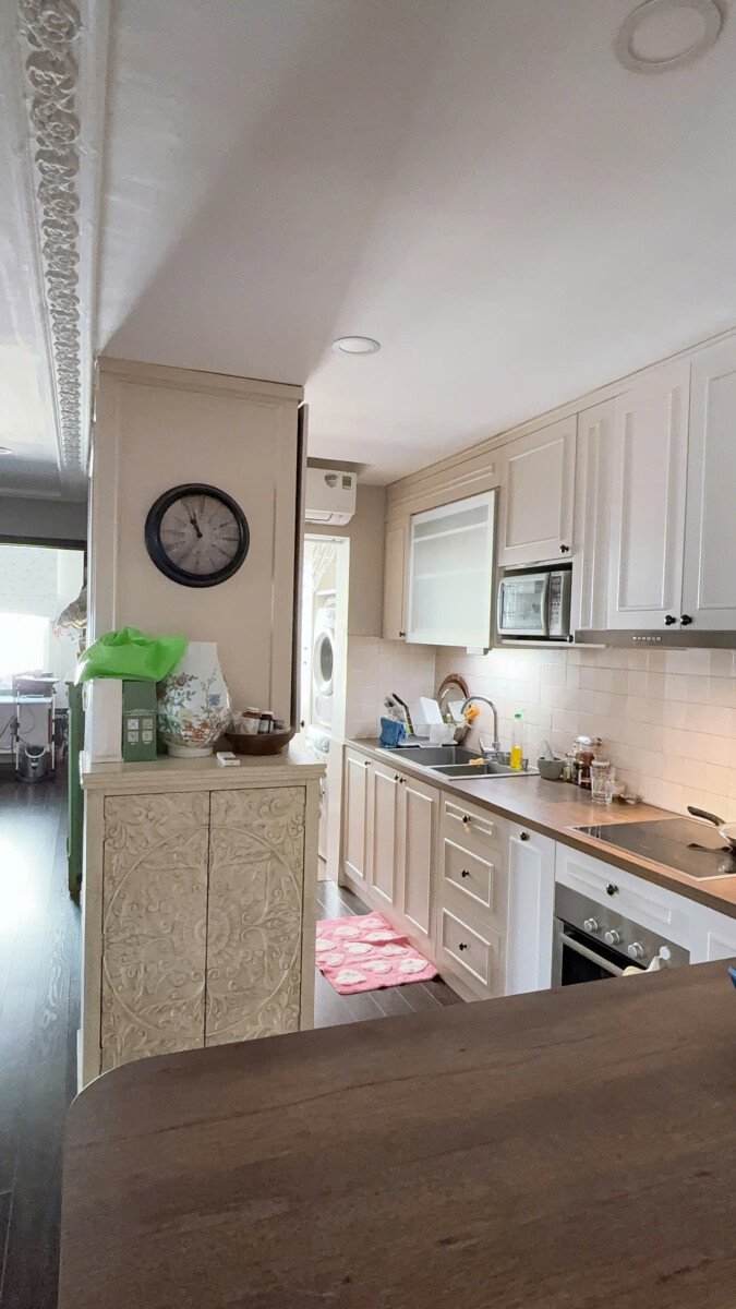 khu vuc bep rong rai - Giá mua bán căn hộ 3pn tòa A chung cư Cảnh Viên 2 phường Tân Mỹ T2/2026