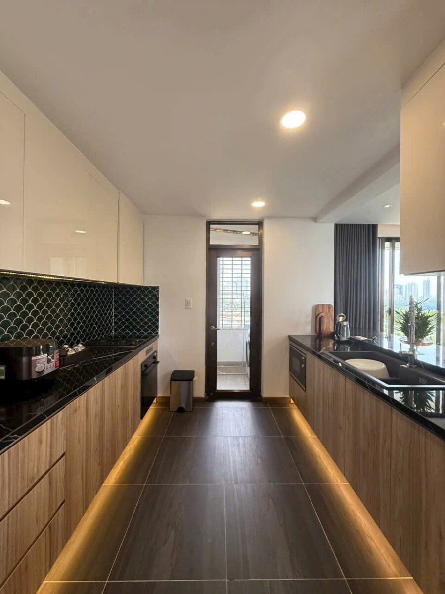 khu vuc bep - Giá mua bán căn hộ 2pn tòa O chung cư The Panorama phường Tân Hưng T2/2026