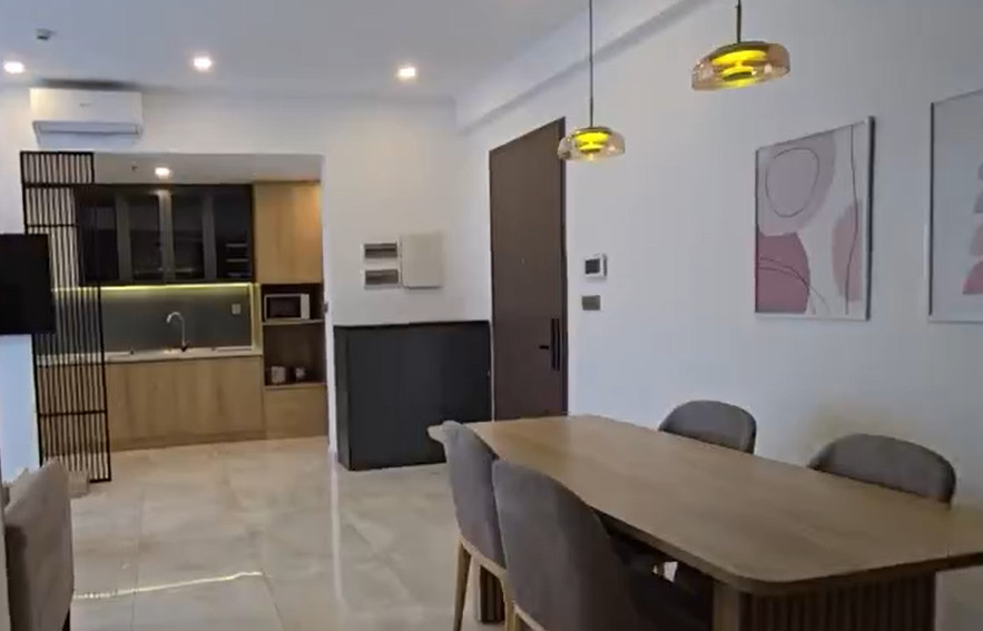 khu vuc phong an va bep - Giá mua bán căn hộ 3pn số 08 tòa A chung cư The Ascentia phường Tân Mỹ T2/2026