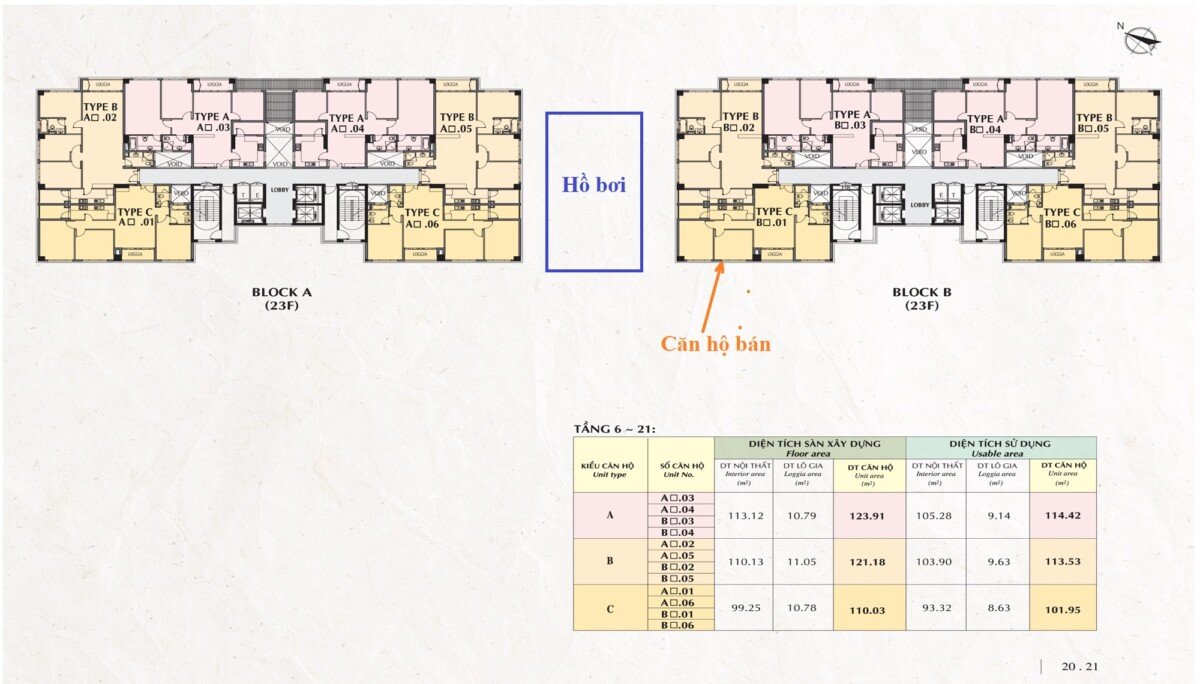 mat bang vi tri can ho ban 3 - Giá mua bán căn hộ 3pn tòa B chung cư Nam Phúc Le Jardin phường Tân Mỹ T3/2026