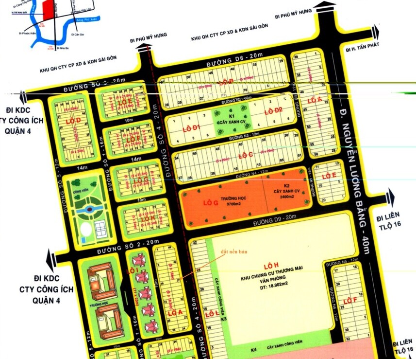 mat bang vi tri dat nen ban 857x738 - Giá mua bán đất nền A37 kdc Phú Mỹ Chợ Lớn phường Phú Mỹ T3/2026