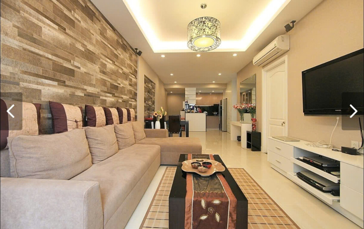 phong khach can ho ban 12 1170x738 - Bán căn góc chung cư Sky Garden 3, 03pn, giá 6.1 tỷ, nhà đẹp, đầy đầy đủ nội thất, xem nhà dễ.