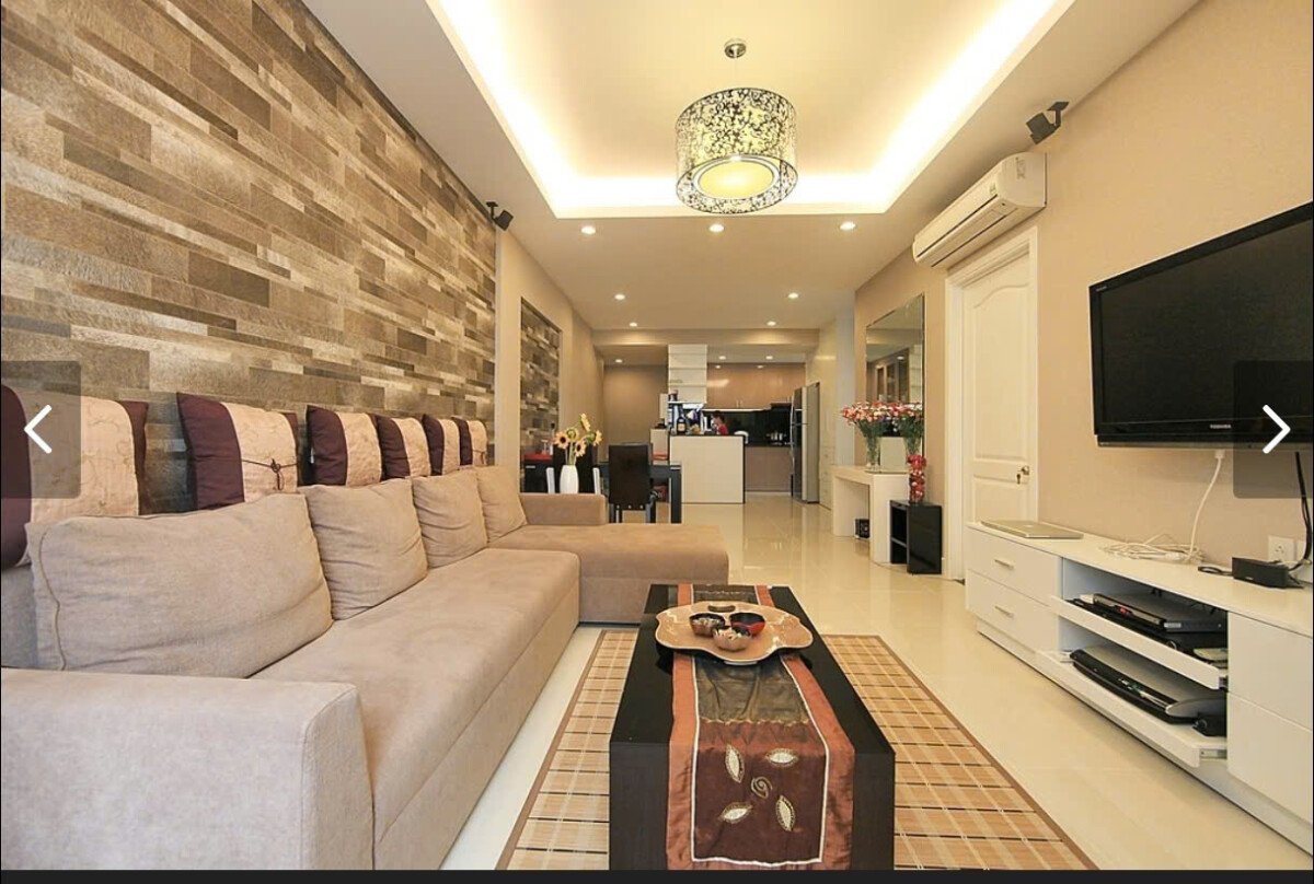 phong khach can ho ban 12 - Bán căn góc chung cư Sky Garden 3, 03pn, giá 6.1 tỷ, nhà đẹp, đầy đầy đủ nội thất, xem nhà dễ.