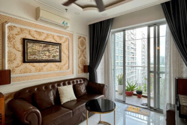 phong khach can ho cho thue 4 385x258 - Cho thuê căn hộ chung cư Scenic Valley 1, 80m2, 02pn, giá 20tr/tháng, nội thất đầy đủ.