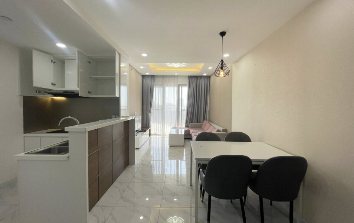 phong khach can ho cho thue scenic valey 8 1170x738 - Cho thuê căn hộ Scenic Valley 1. DT 71m2 Nhà đẹp- tone trắng- 2 Phòng-2wc- lầu trung- đang trống- Giá 20 Triệu/Tháng