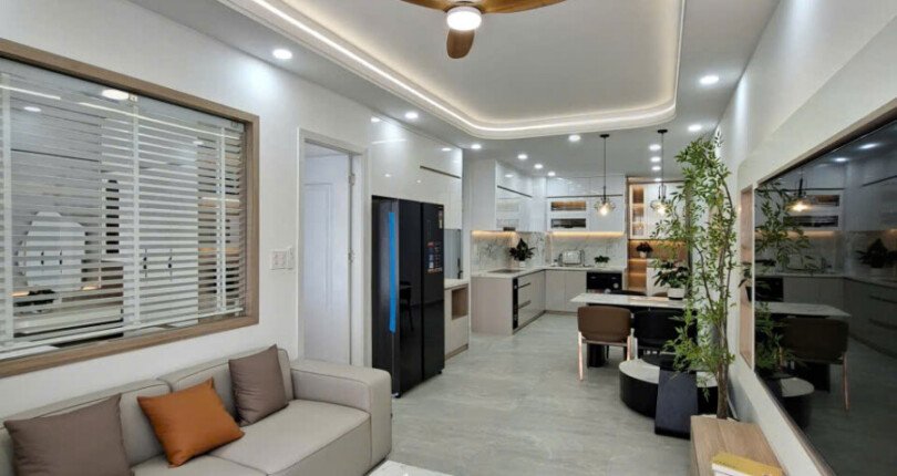 Cho thuê căn hộ Sky Garden 3. DT 88m2 Nhà đẹp- Nội thất mới 100% chưa qua sử dụng- 3 Phòng ngủ-2wc- Giá 27 Triệu/Tháng