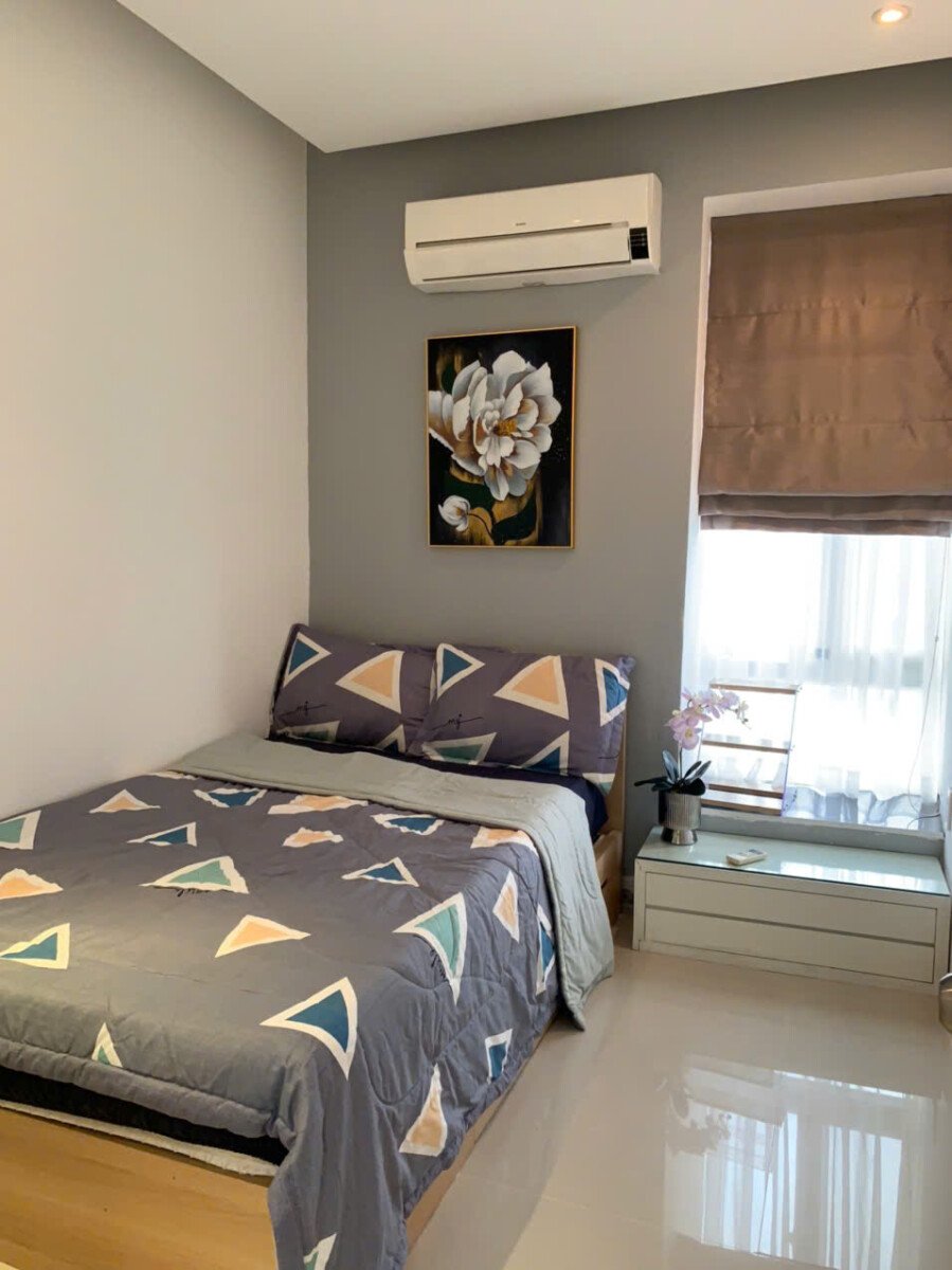 phong ngu 2 5 - Bán nhanh căn hộ Sky Garden 3. Căn góc 72m2 View trực diện hồ bơi- Lầu cao- 2 Phòng ngủ-2wc- Giá bán 6.5 Tỷ