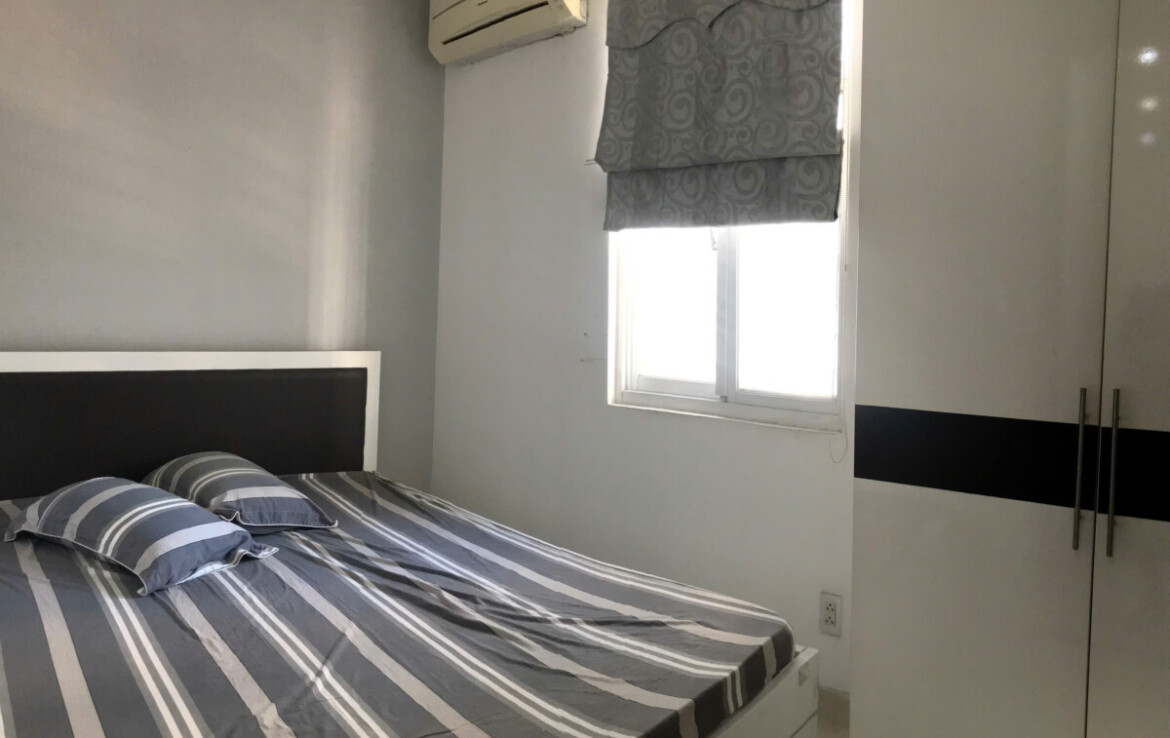 phong ngu 2 can ho sky garden 3 7 1170x738 - Cho thuê căn góc Sky Garden 3. DT 74m2 Thiết kế 3 Phòng-2wc- Nội thất như hình- Lầu trung- Giá thuê 15 Triệu/Tháng