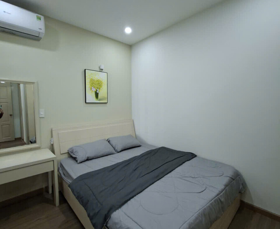 phong ngu 2 cho thue 1 900x738 - Cho thuê căn hộ đẹp Sky Garden 3. DT 68m2 Thiết kế 2 Phỏng-2wc- Nội thất đầy đủ-Lầu cao- Giá 16 Triệu/Tháng