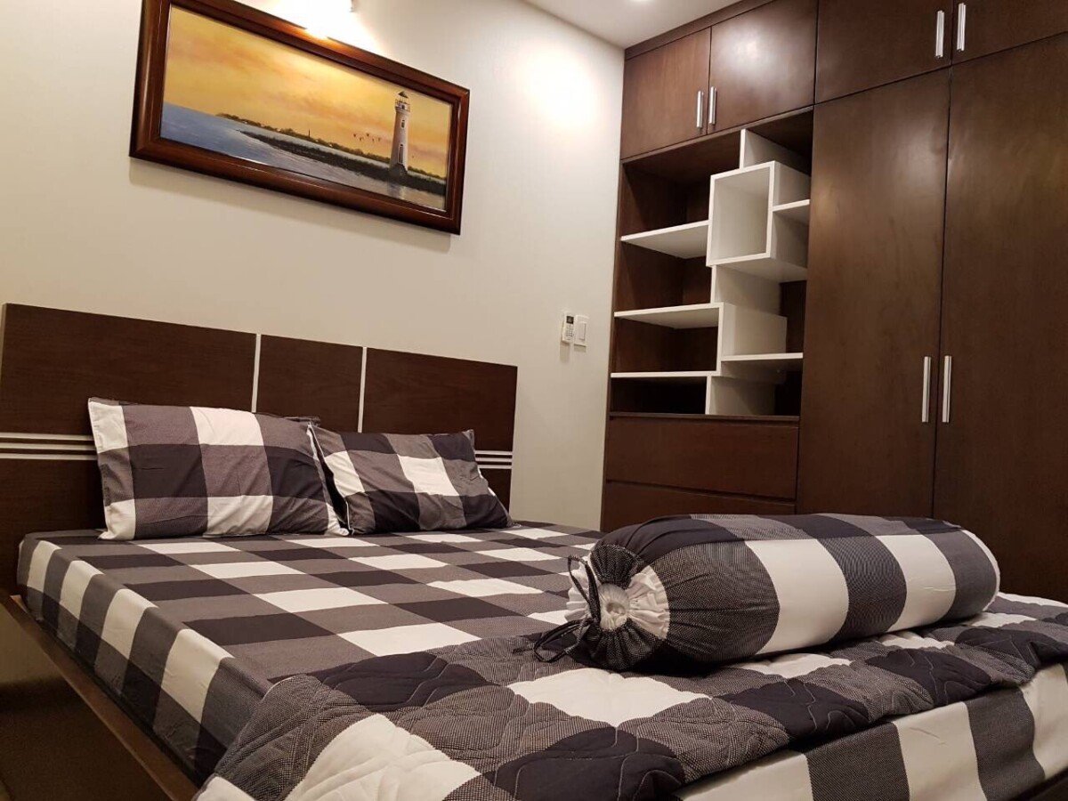 phong ngu can ho ban 3 - Cần bán căn hộ chung cư Scenic Valley 1, 71m2, tầng 6 , 02pn, giá 7.160 tỷ, nội thất đầy đủ.