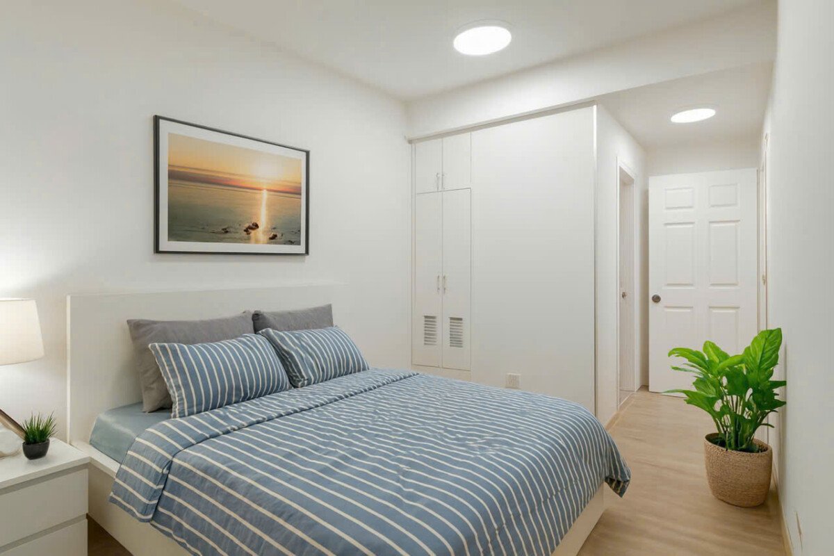 phong ngu nho lon can ho ban - Bán căn hộ chung cư Sky Garden 2, 88m2, 03pn, giá 6.8 tỷ, đầy đủ nội thất, nhà đang có hợp đồng thuê.