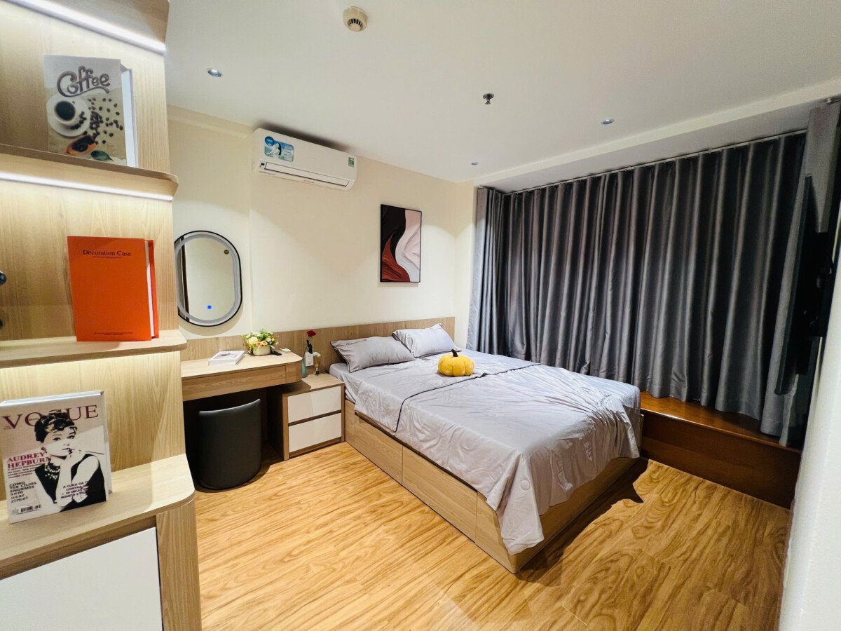 phong ngu to can ho scenic valley cho thue - Cho thuê nhanh căn hộ Scenic Valley 1. DT 71m2 Nhà đẹp, Nội thất mới thiết kế 2 Phòng-2wc- Lầu cao- Giá 24 Triệu/Tháng