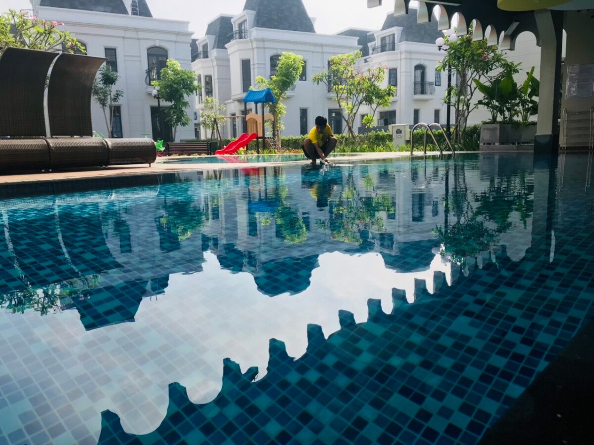 tien ich ho boi noi khu - Giá mua bán nhà Biệt thự đơn lập nguyên căn kdc Amelie Villa Nhà Bè T2/2026