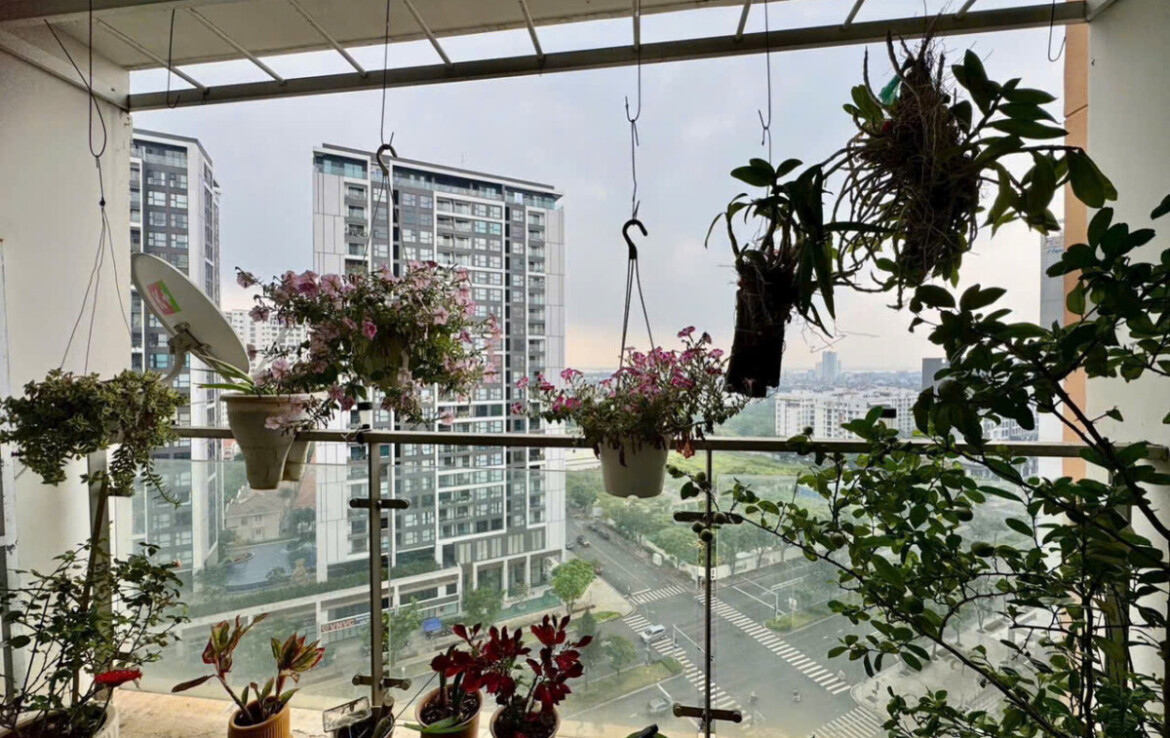 view balcony can ho ban 1 1170x738 - Giá mua bán căn hộ 3pn chung cư Riverside Residence phường Tân Mỹ T3/2026