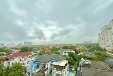 view can ho cho thue 1 385x258 - Cho Thuê căn hộ Hưng Phúc (Happy Residences) DT 98m2 Nhà đẹp- View biệt thự- kèm ô xe- Nội thất đầy đủ- Giá 30 Triệu/Tháng