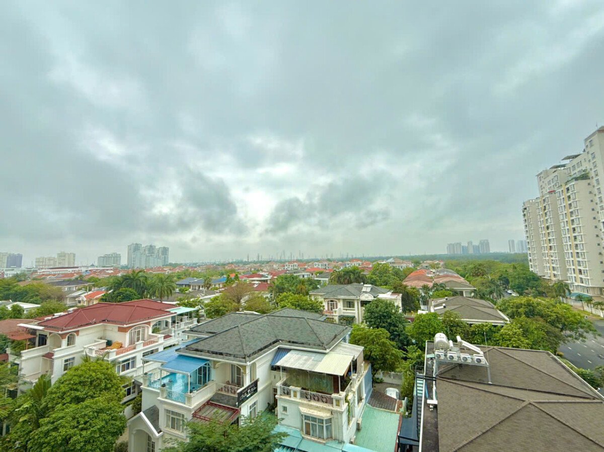 view can ho cho thue 1 - Cho Thuê căn hộ Hưng Phúc (Happy Residences) DT 98m2 Nhà đẹp- View biệt thự- kèm ô xe- Nội thất đầy đủ- Giá 30 Triệu/Tháng