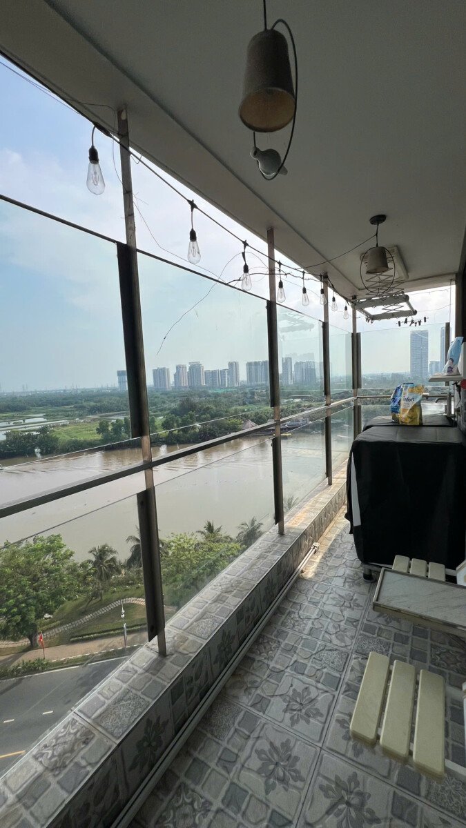 balcony can ho lien ke song - Giá cho thuê căn hộ 3pn tòa J chung cư The Panorama phường Tân Hưng T4/2026