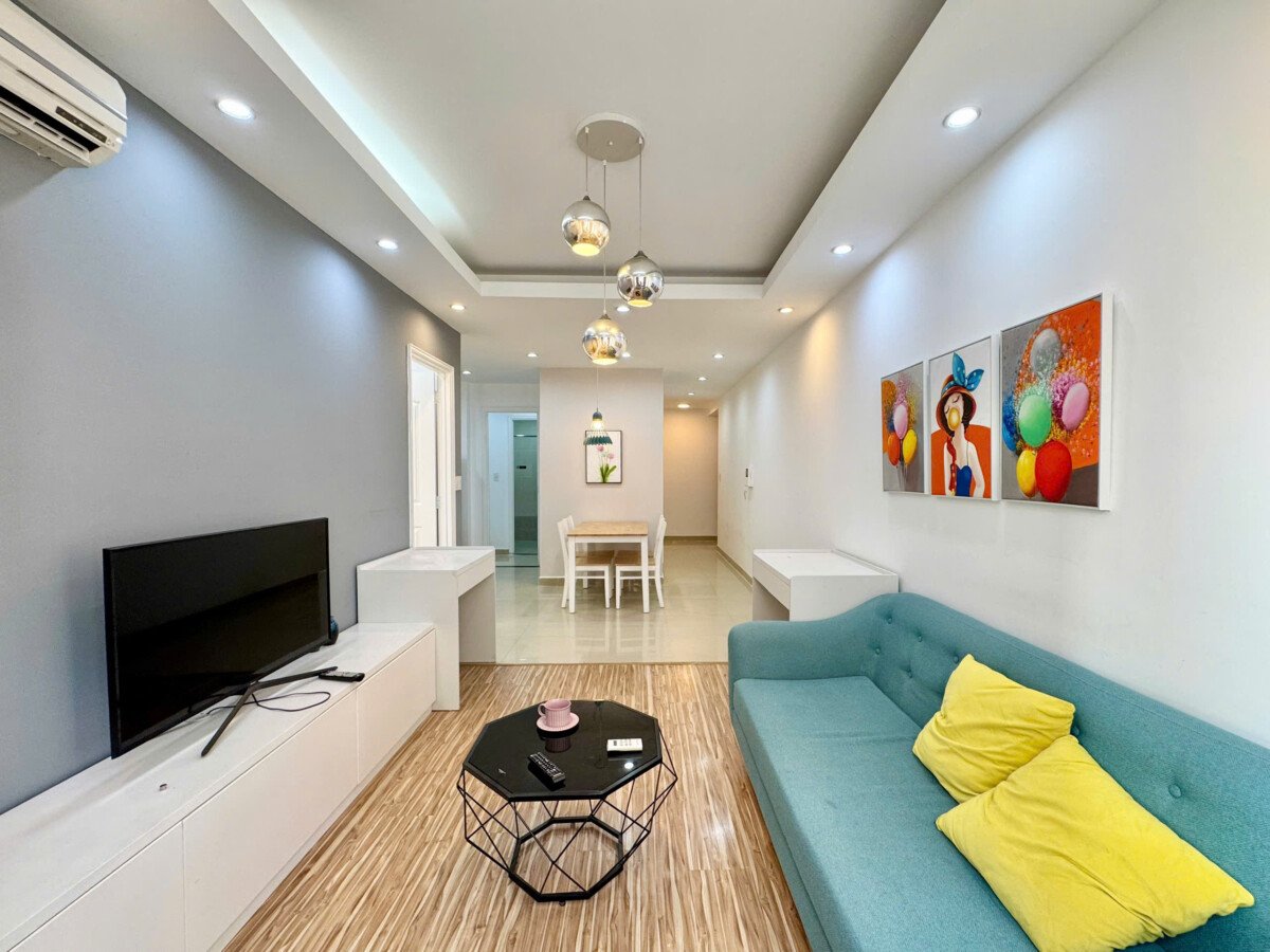 ban can ho sky garden 3 21 - Bán nhanh căn hộ Sky Garden 3. DT 68m2 Lầu cao- Cửa Đông View Nam- Thiết kế 2 Phòng-2wc- Giá 5.730 Tỷ