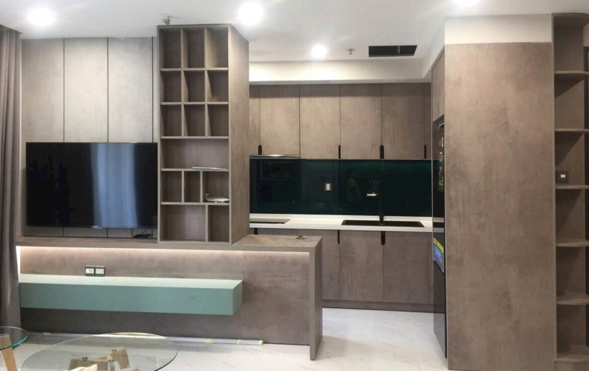 bep can ho cho thue du tien nghi 1170x738 - Cho thuê căn hộ Urban Hill. Phú Mỹ Hưng. DT 77m2 Nhà đẹp- 2 Phòng-2wc- Nội thất như hình- Giá 25 Triệu/Tháng