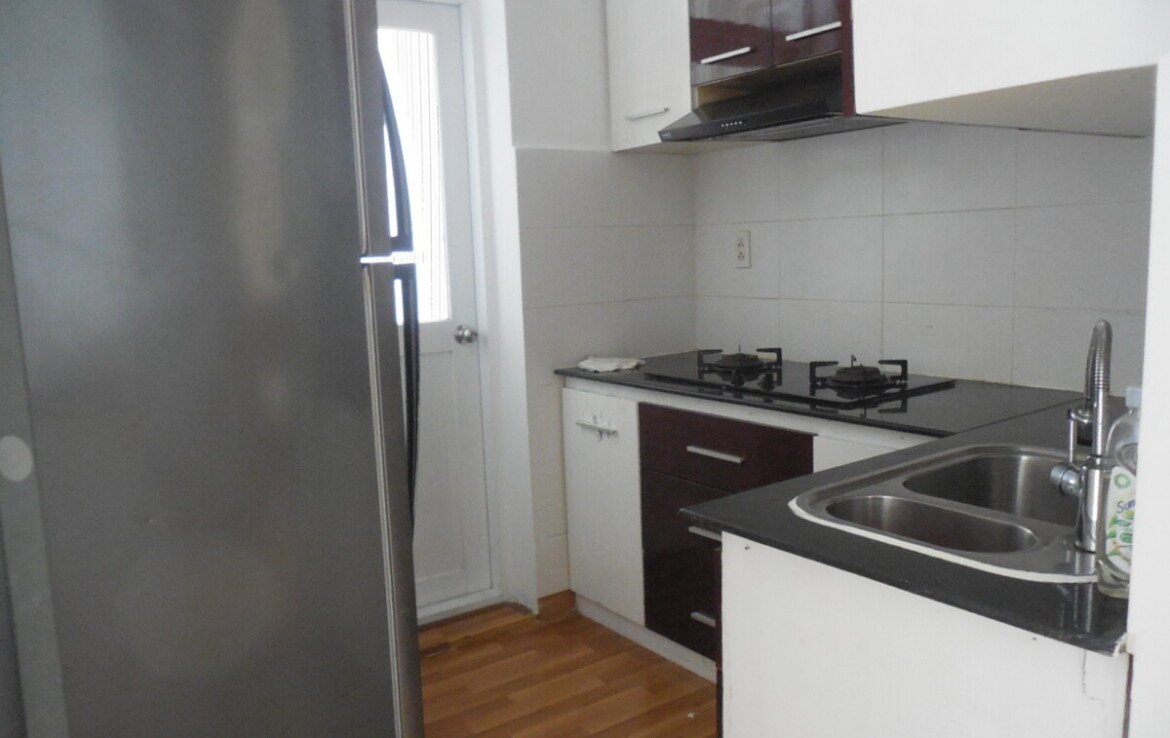 bep can ho sky 3 ban 1 1170x738 - Bán nhanh căn hộ Sky Garden 3. DT 70m2 Nhà tiện về decor theo sở thích- 2 Phòng-2wc- View hướng bắc. Giá rẻ 5.350 Tỷ