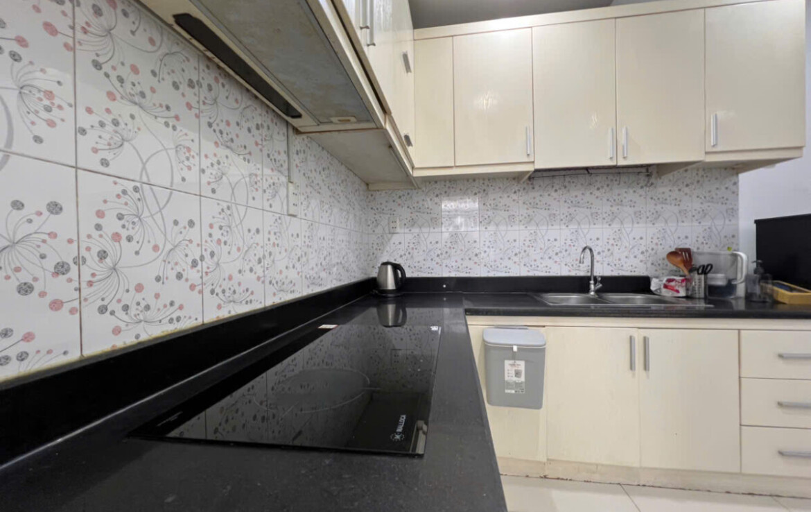 bep can sky 3 ban 1170x738 - Bán nhanh căn hộ Sky Garden 3. DT 56m2 Thiết kế 2 Phòng-1wc- Lầu cao vút- Giá 4.650 Tỷ (TL)