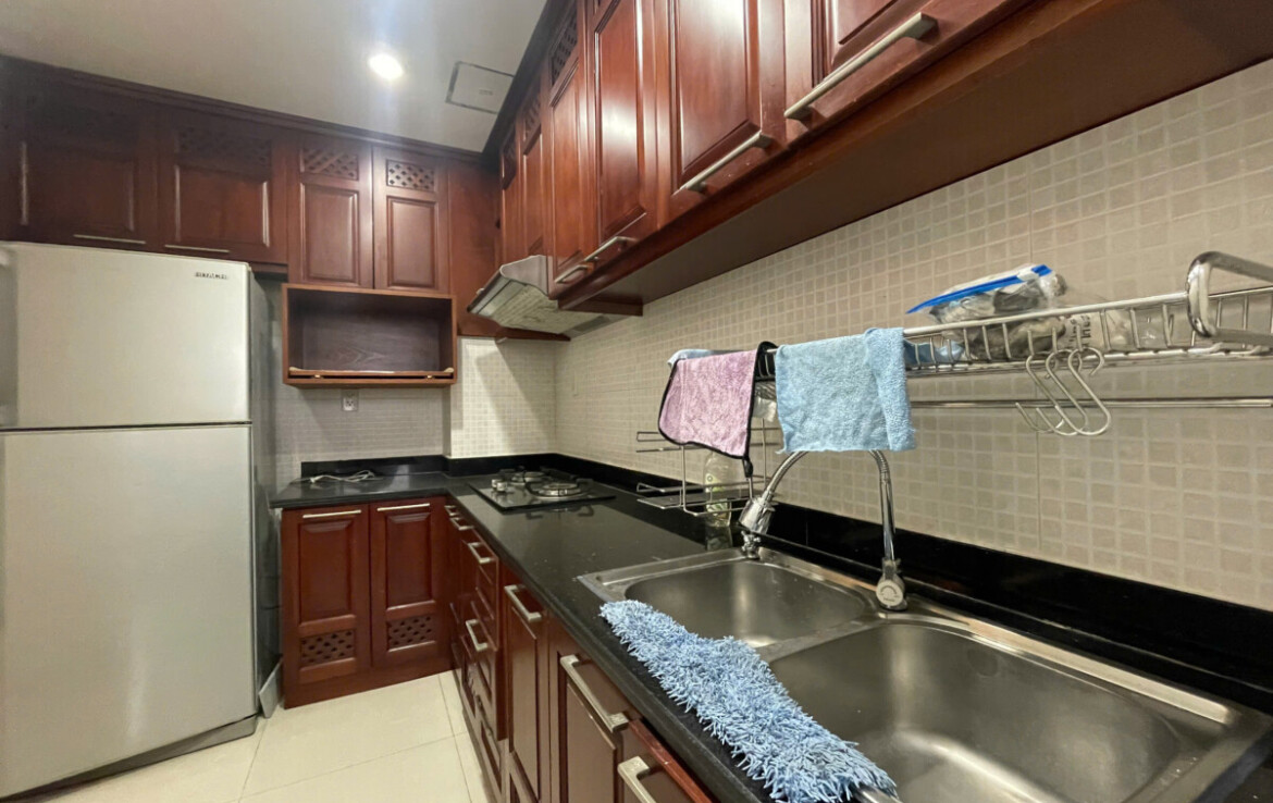 bep rong rai 2 1170x738 - Cho thuê căn hộ Sky Garden 3. DT 74m2 Lầu cao- 2 phòng-2wc- Nhà trống vào ngay. Giá 16 Triệu/Tháng