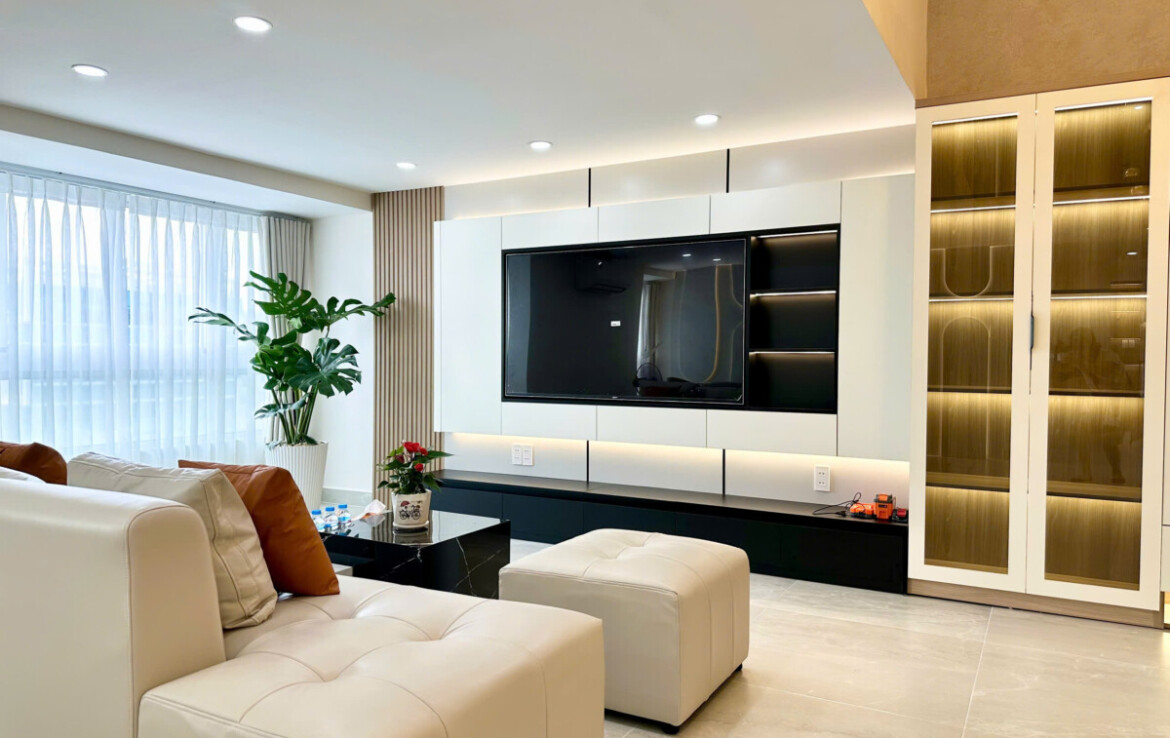 can canh phong khach can ho ban 1170x738 - Giá mua bán căn hộ Duplex 4pn chung cư Sky Garden 1 phường Tân Hưng T3/2026