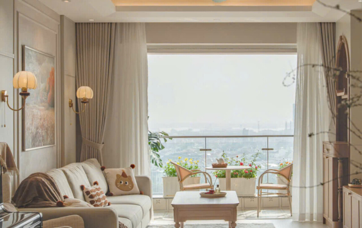 can canh phong khach day du thiet bi cao cap 1170x738 - Giá mua bán căn hộ 3pn chung cư Riverside Residence phường Tân Mỹ T3/2026