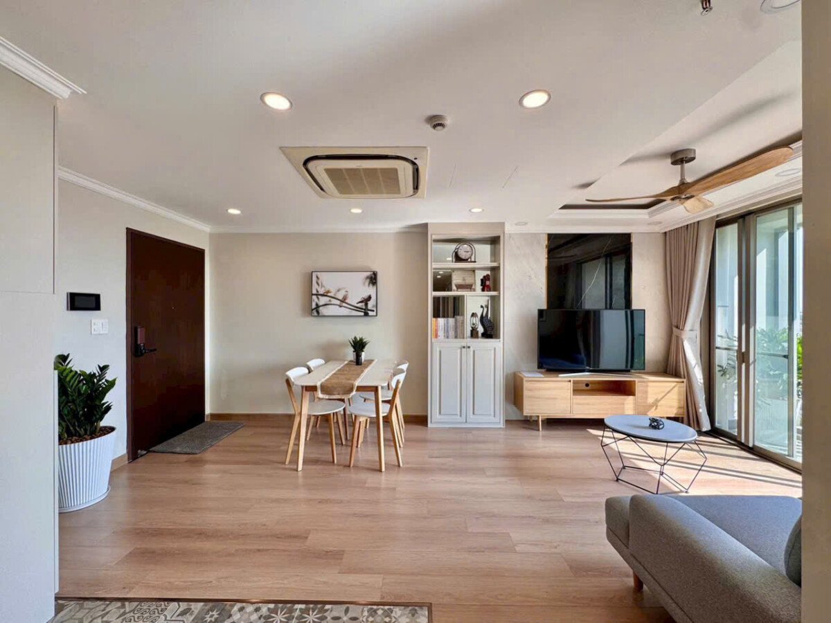 can canh phong khach sang trong - Giá mua bán căn hộ 3pn tòa B chung cư Hưng Phúc Happy Residence phường Tân Mỹ T4/2026