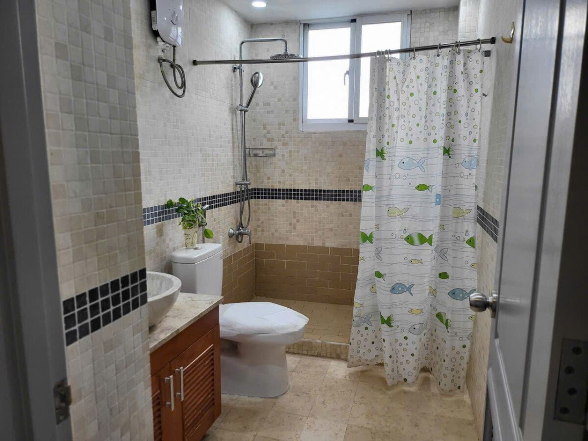 can ho cho thue co 2 nha tam hoan thien nhu hinh - Giá cho thuê căn hộ 3pn tòa A chung cư Mỹ Khang phường Tân Mỹ T3/2026