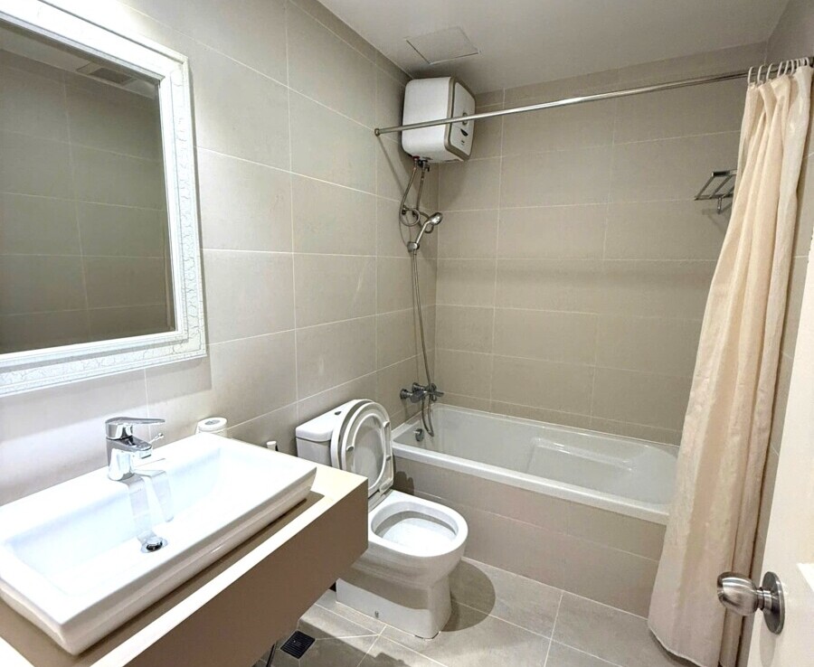 can ho co 2 nha tam hoan thien nhu hinh 5 900x738 - Giá mua bán căn hộ 3pn tòa B chung cư Green Valley phường Tân Mỹ T3/2026