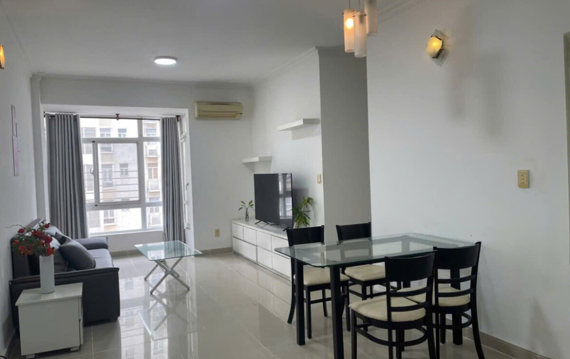 can ho sky 3 cho thue 10 1170x738 - Cho thuê căn góc Sky Garden 3. DT 74m2 Thiết kế 2 phòng ngủ-2wc- Nội thất đầy đủ- Giá thuê 15 Triệu/Tháng