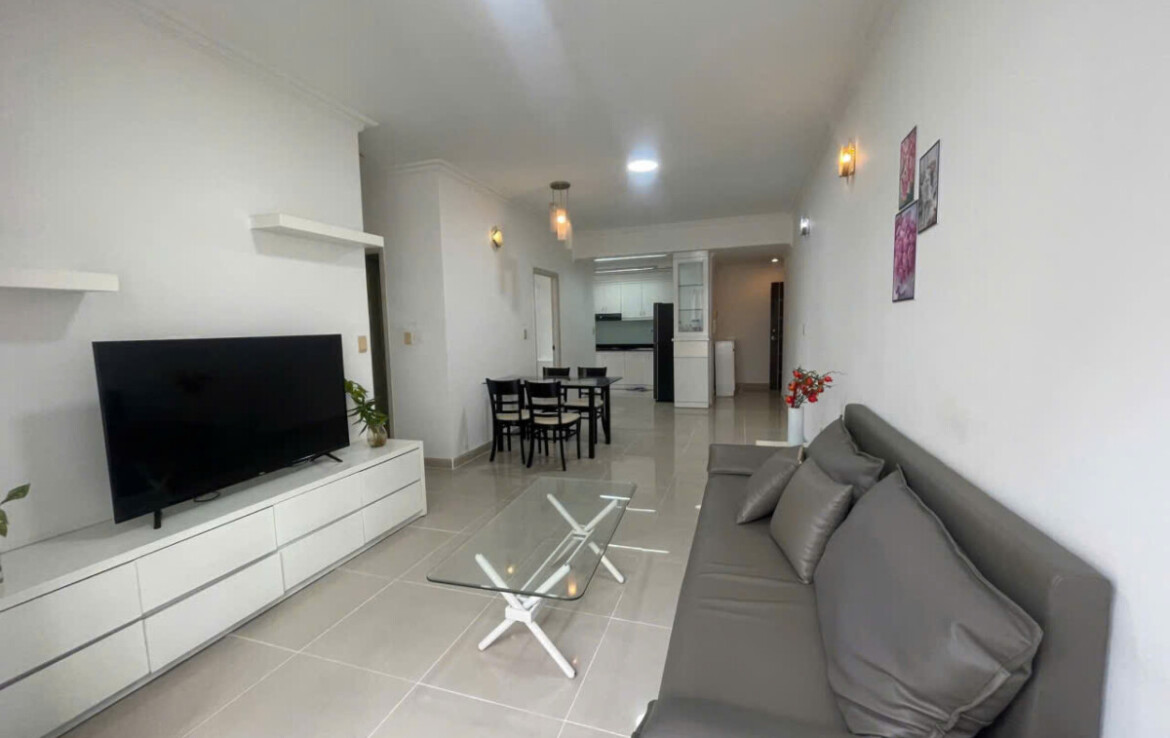 can ho sky 3 cho thue 9 1170x738 - Cho thuê căn góc Sky Garden 3. DT 74m2 Thiết kế 2 phòng ngủ-2wc- Nội thất đầy đủ- Giá thuê 15 Triệu/Tháng