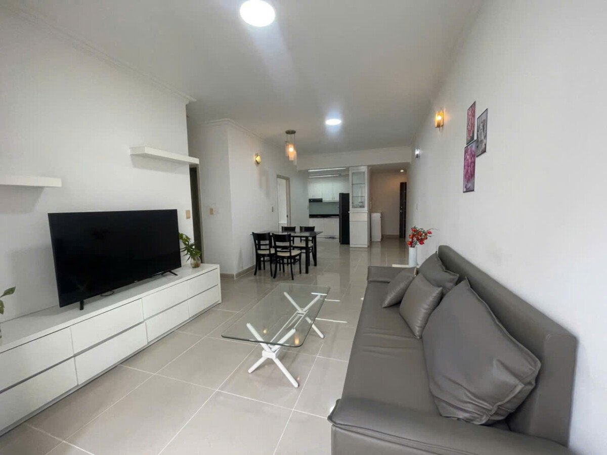 can ho sky 3 cho thue 9 - Cho thuê căn góc Sky Garden 3. DT 74m2 Thiết kế 2 phòng ngủ-2wc- Nội thất đầy đủ- Giá thuê 15 Triệu/Tháng