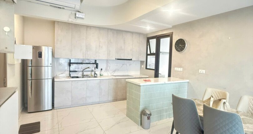 Cho thuê nhanh căn hộ The View Riviera Point. DT 105m2 Thiết kế 3 Phòng-2wc- Nội thất như hình- Giá 22 Triệu/Tháng