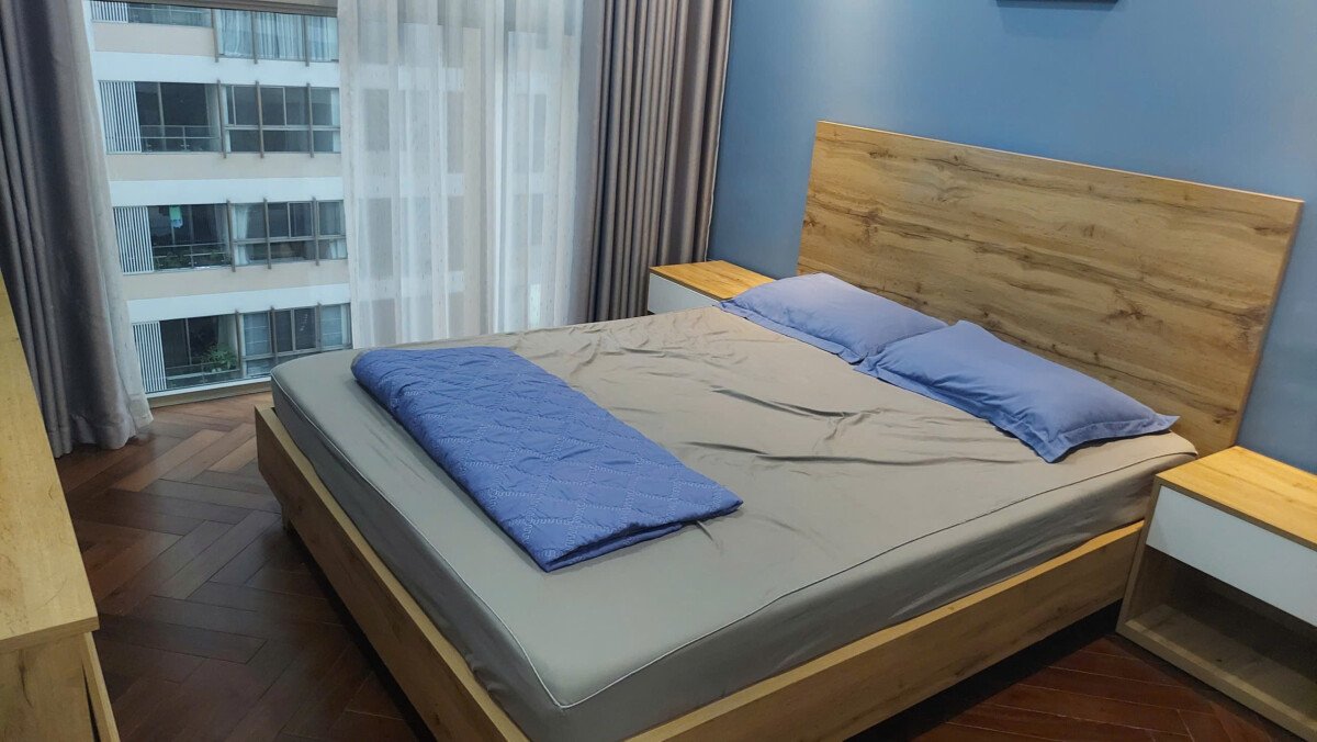 cho thue can ho midtown 2 - Cho thuê căn hộ Midtown Tòa M6. DT 65m2 Thiết kế 1 Phòng ngủ-1wc-Nội thất như hình- Giá 20 Triệu/Tháng