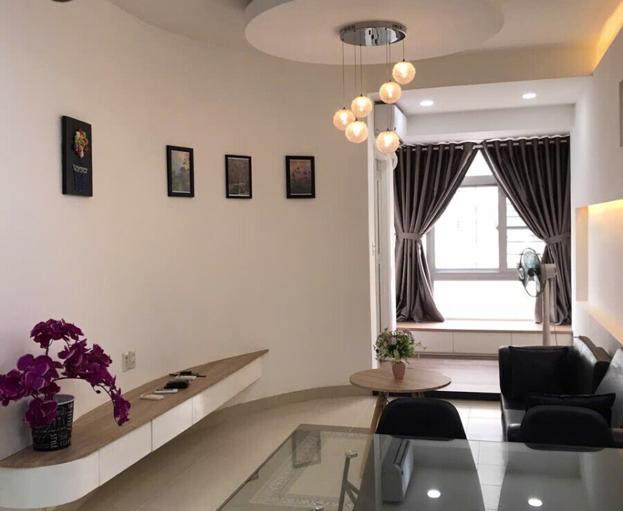 cho thue can ho sky garden 2 1 900x738 - Cho thuê căn hộ Sky Garden 2. DT 71m2 Thiết kế 2 phòng ngủ-1wc- Đầy đủ nội thất- Giá 15 Triệu/Tháng