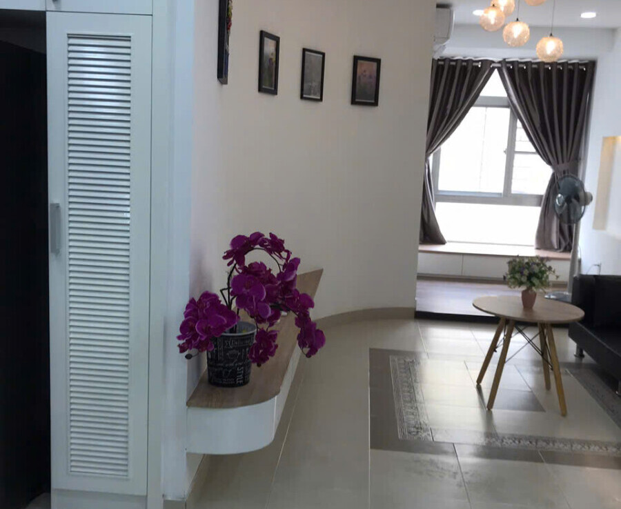 cho thue can ho sky garden 2 3 900x738 - Cho thuê căn hộ Sky Garden 2. DT 71m2 Thiết kế 2 phòng ngủ-1wc- Đầy đủ nội thất- Giá 15 Triệu/Tháng