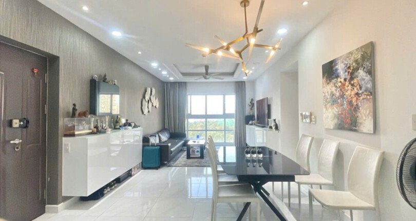 Cho thuê căn hộ Happy Valley. DT 100m2 Nhà đẹp- 3 Phòng-2wc- Lầu cao- Nội thất đầy đủ- Giá 32 Triệu/Tháng