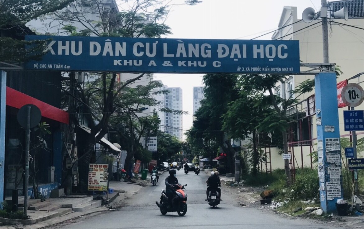 duong le thi kinh kdc lang dai hoc nha be 1170x738 - Giá mua bán bán tòa nhà chdv 28p mặt đường Lê Thị Kỉnh kdc Làng Đại Học t4/2026
