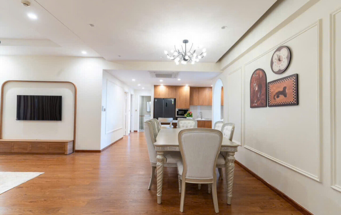 goc phong an va phong khach 1170x738 - Giá mua bán căn hộ 3pn chung cư Mỹ Đức phường Tân Hưng T3/2026