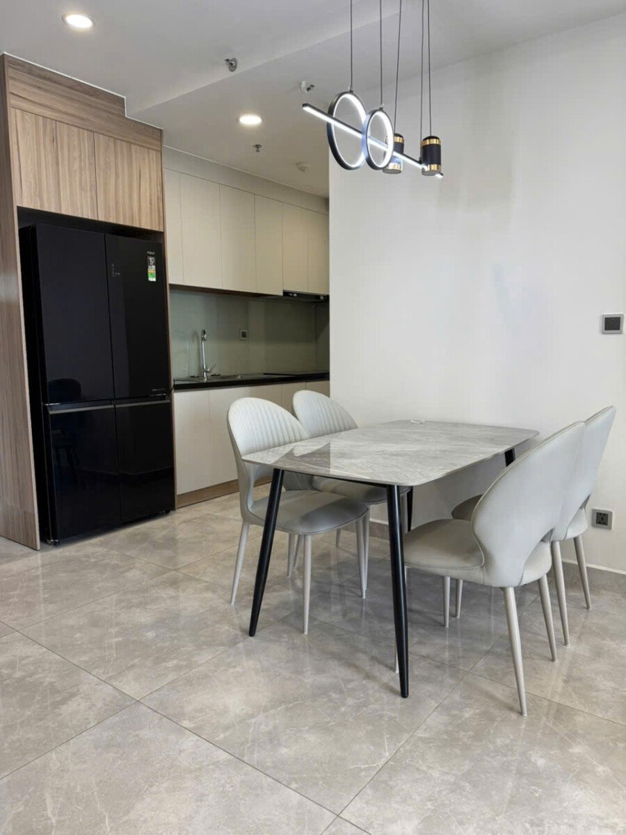 hinh anh phong an va bep - Giá mua bán căn hộ 2pn tòa G chung cư The Peak m8 phường Tân Mỹ T3/3026